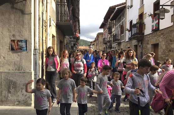 Marcha por la salud en Vizcaya